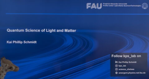 Zum Artikel "UPhUF-Video from the Quantum Science of Light and Matter Team"